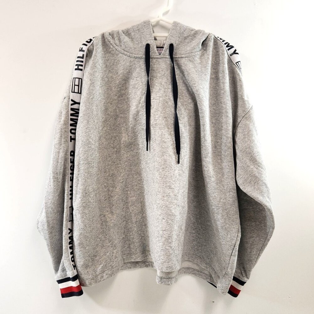 Tommy Hilfiger Sports Mens Gray Sweatshirts Size XXL